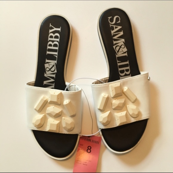 NWT Sam & Libby Embellished Sandals - Picture 2 of 5