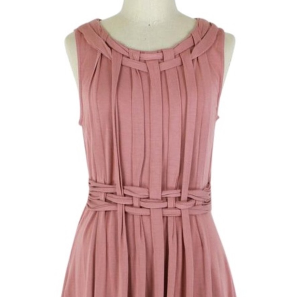 Anthropologie/One September pleated blush top