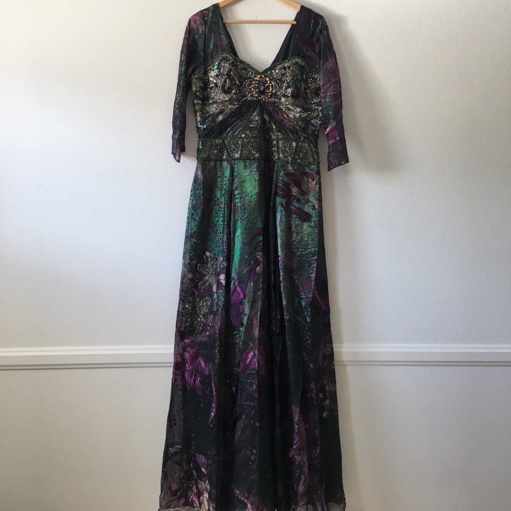 Mac Duggar Couture Gown 100% Silk