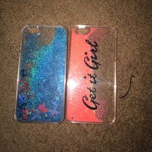 iPhone 6/6s plus glitter cases