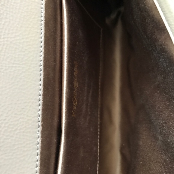 YSL (Saint Laurent) Sac De Jour Clutch - Nickel - Picture 6 of 7