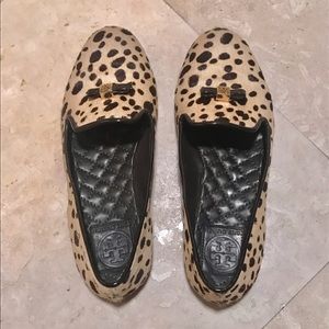 Tory Burch Leopard Print Loafers