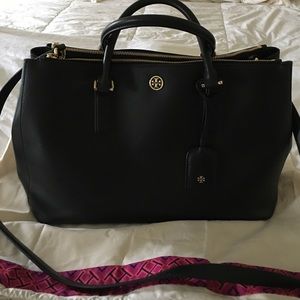 Tory Burch Robinson Double Zip Tote