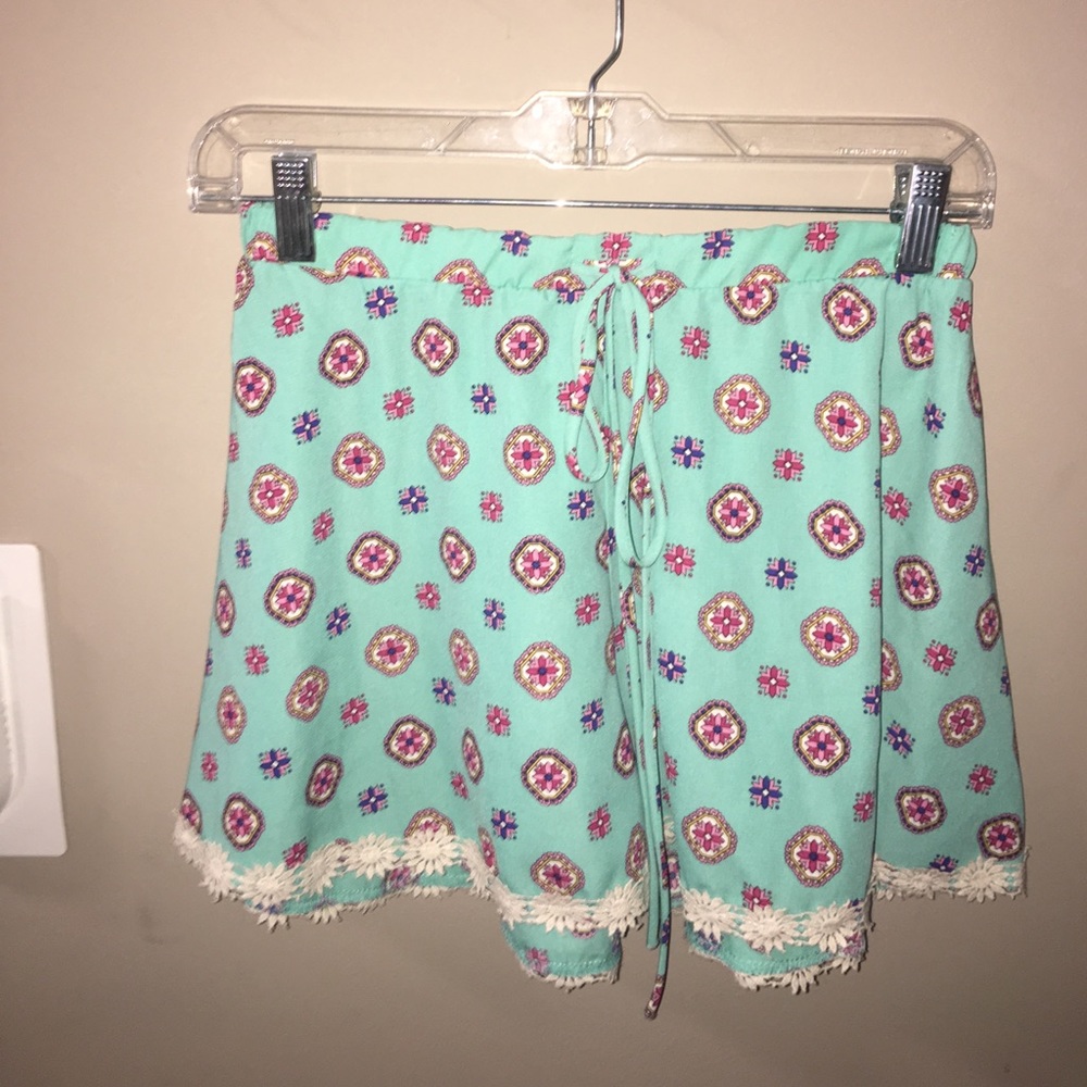 High wasted shorts