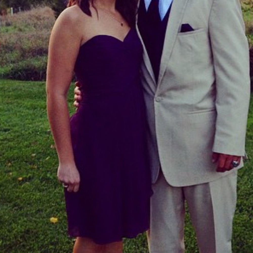 David's bridal bridesmaid dress