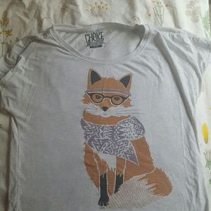 Modcloth fox shirt