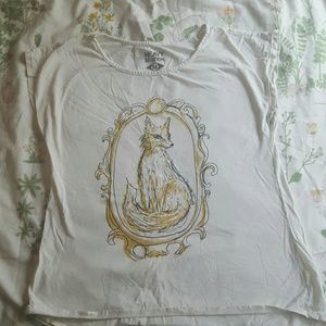 Modcloth womens fox shirt