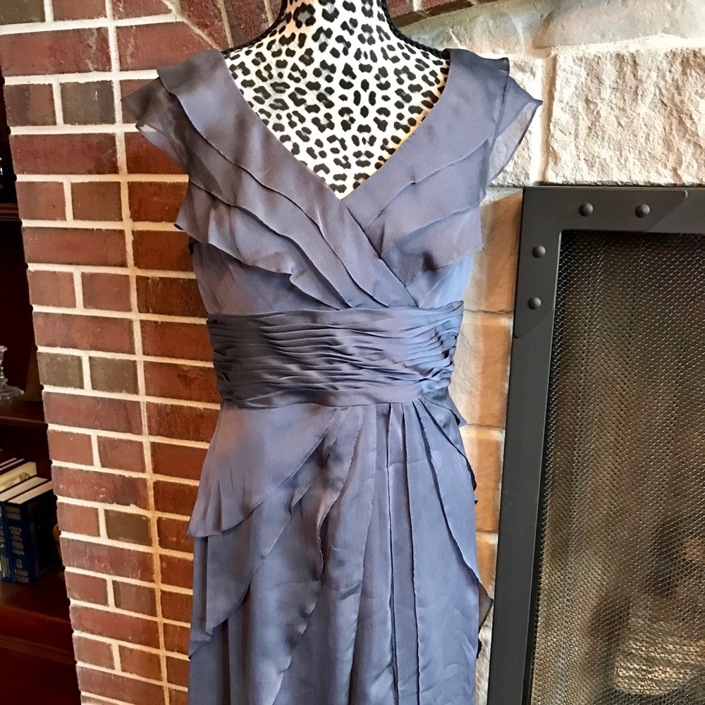 Lilian grey cocktail dress