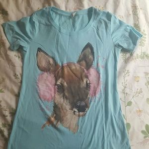 Modcloth womens cow shirt