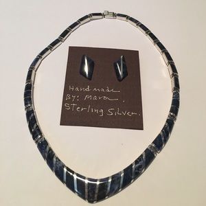 Necklace and earring set