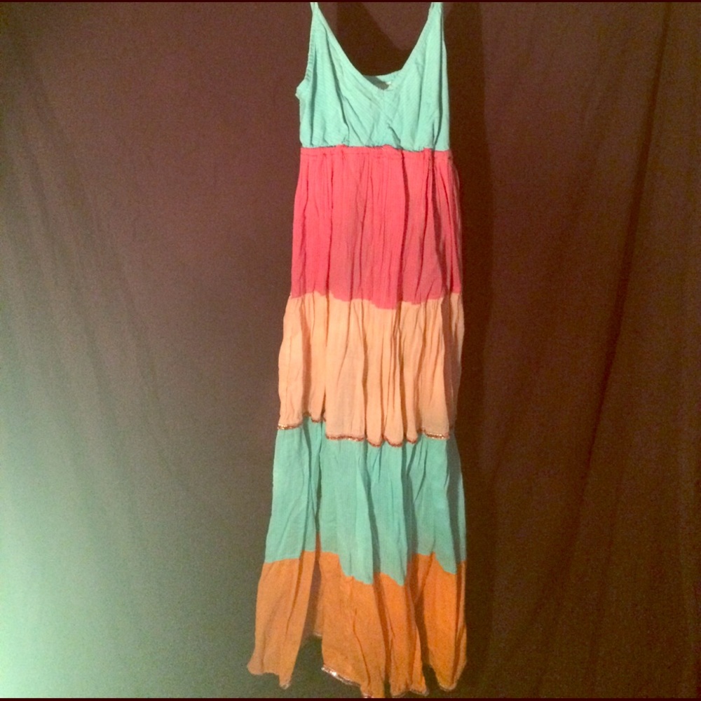 Colorful summer dress