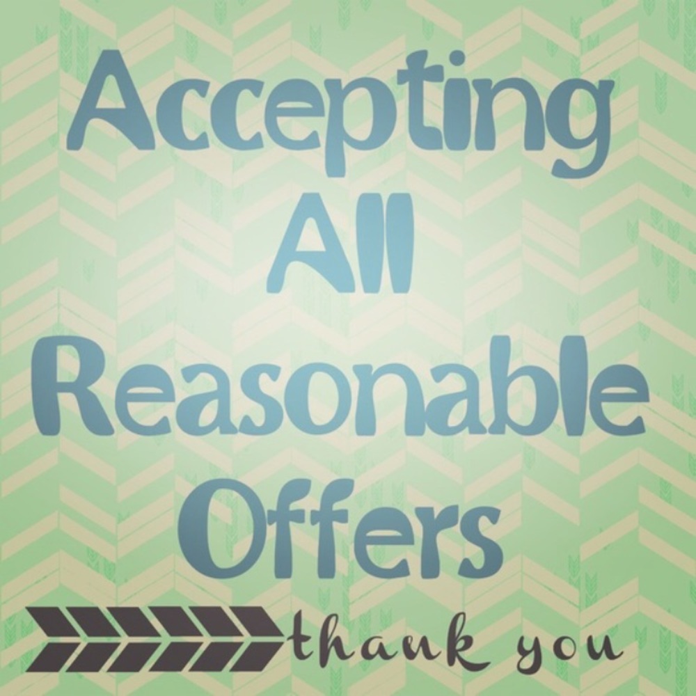 Reasonable offers will be considered