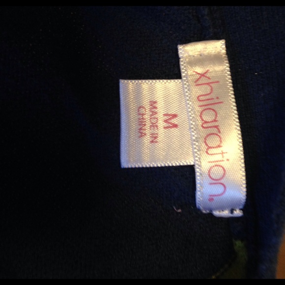 Flirty buttons down the back blue and green top - Picture 6 of 6