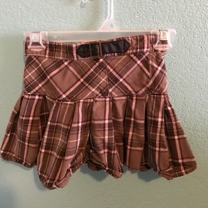 Plaid skirt