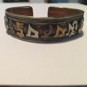 Bronze and Silver bracelet