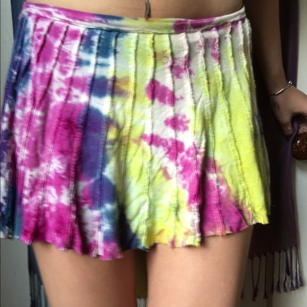 Tie dye skirt
