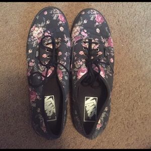 Floral vans