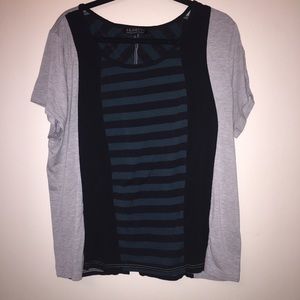 Eloquii Super Soft Stripe T-Shirt
