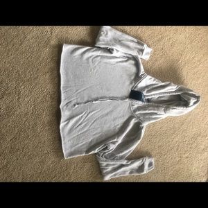 Brandy Melville cropped sweatshirt