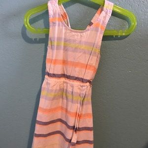Stripped cotton dress