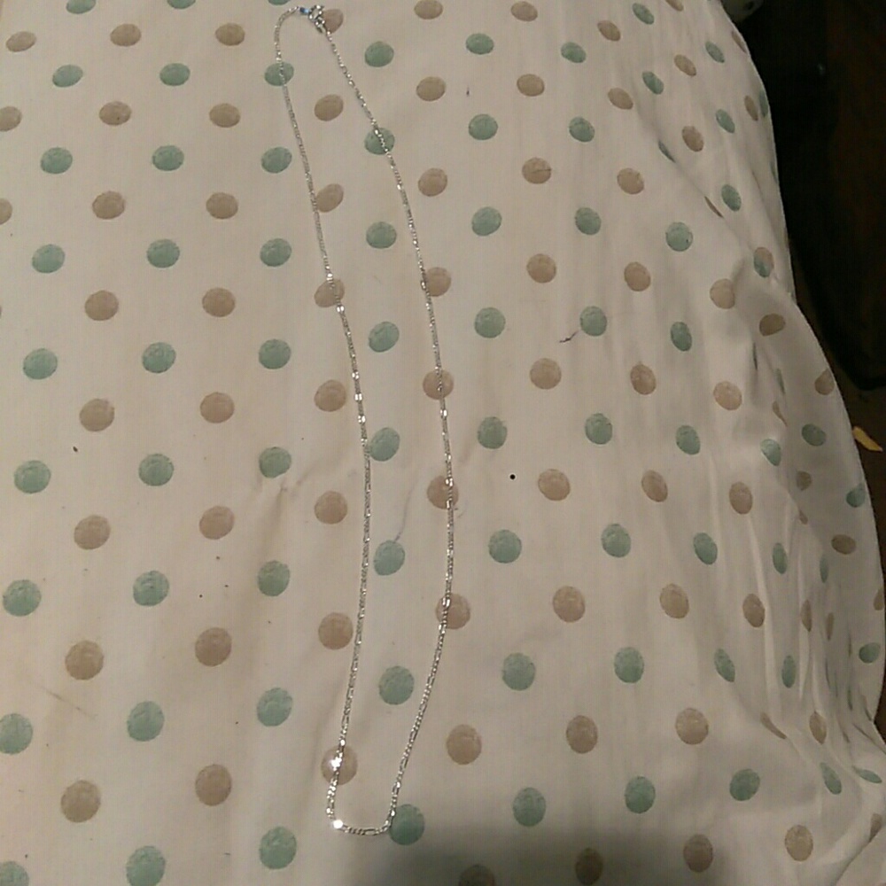 .925 stamped Sterling silver necklace