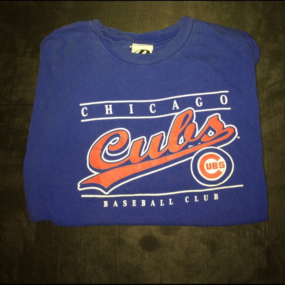 Vintage Chicago Cubs baseball tee