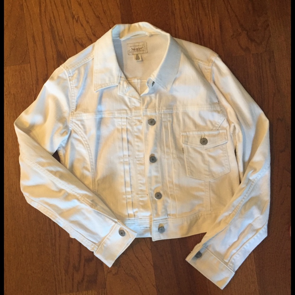 Levi Strauss White Demin Jacket