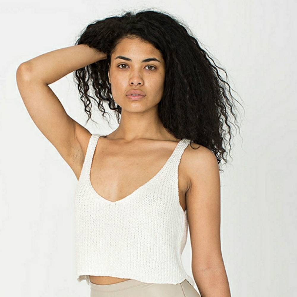 Sparkle crop top sweater