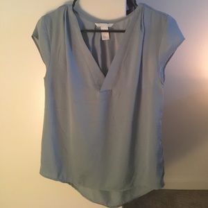 Light blue blouse