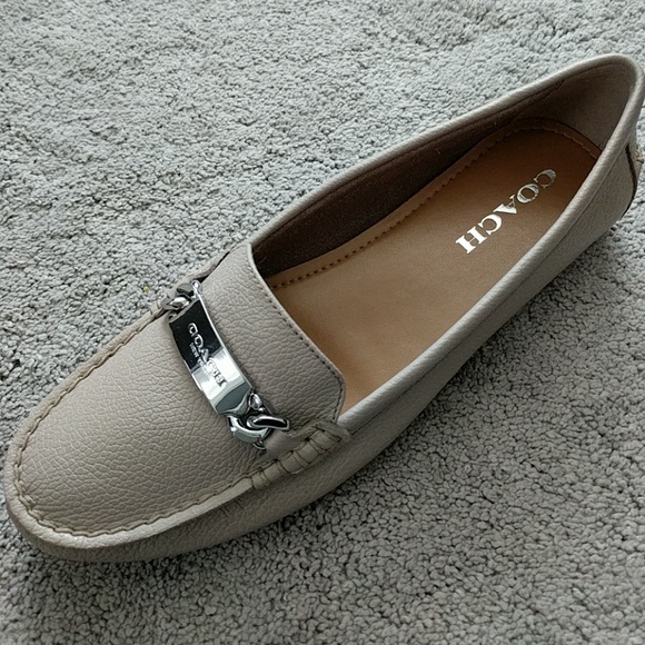 🎀Coach Pebbled Leather Loafers - Picture 5 of 5