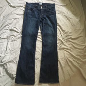Hudson signature bootcut jeans, size 31