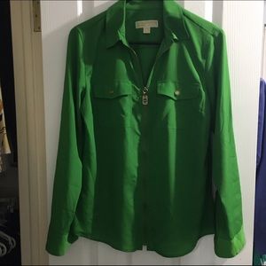 Green Michael Kors shirt