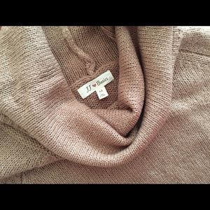 Tan Cowl Neck Sweater