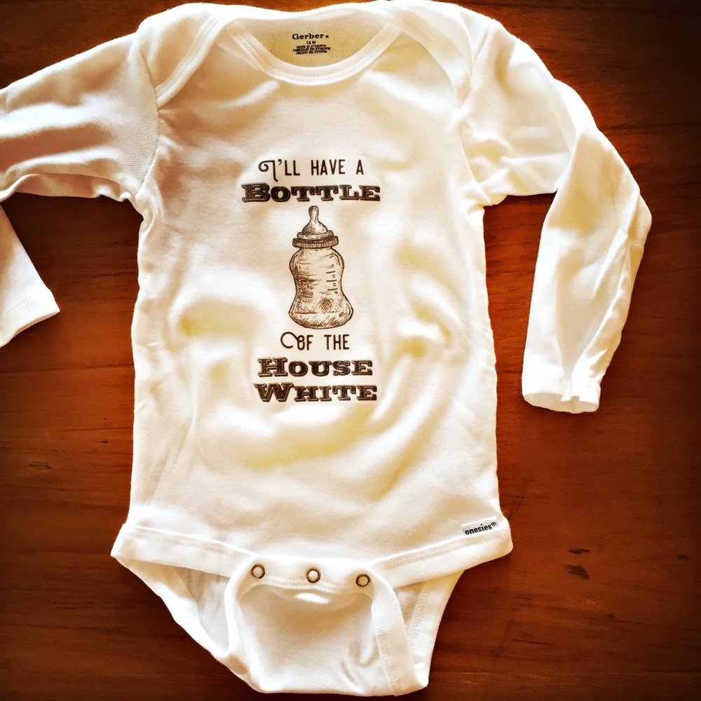 Handmade Baby Onesie