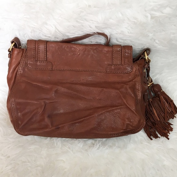 Juicy Couture Leather Turn Lock Tassel Satchel Bag - Picture 4 of 8