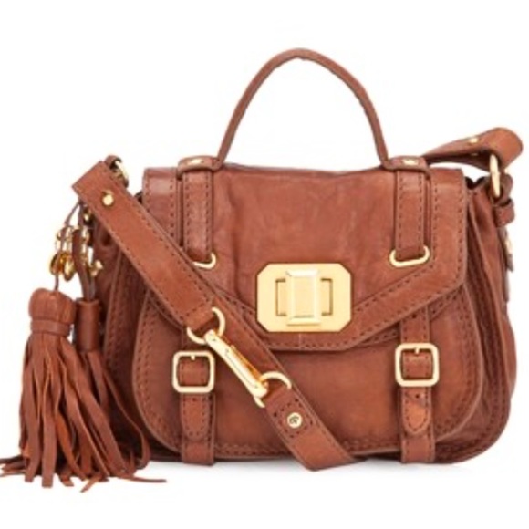 Juicy Couture Leather Turn Lock Tassel Satchel Bag - Picture 8 of 8