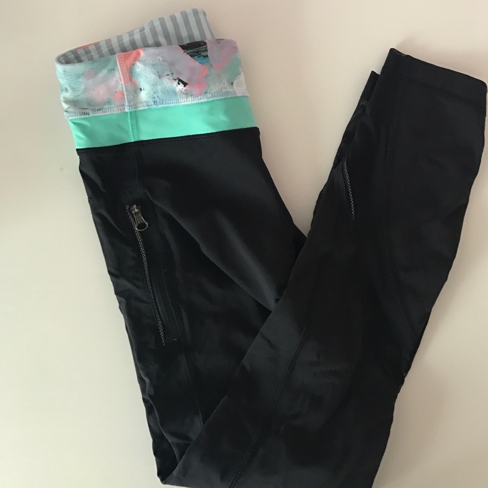 lulu🍋 inspire tight II mesh in cute mint pattern