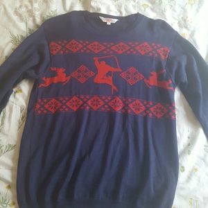 Mens skier sweater