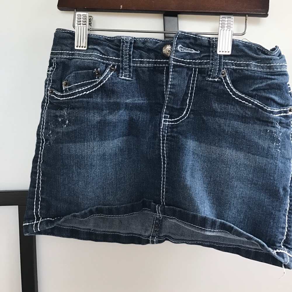 Jean skirt