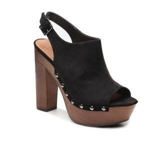 Indigo Rd Black Platform Heels