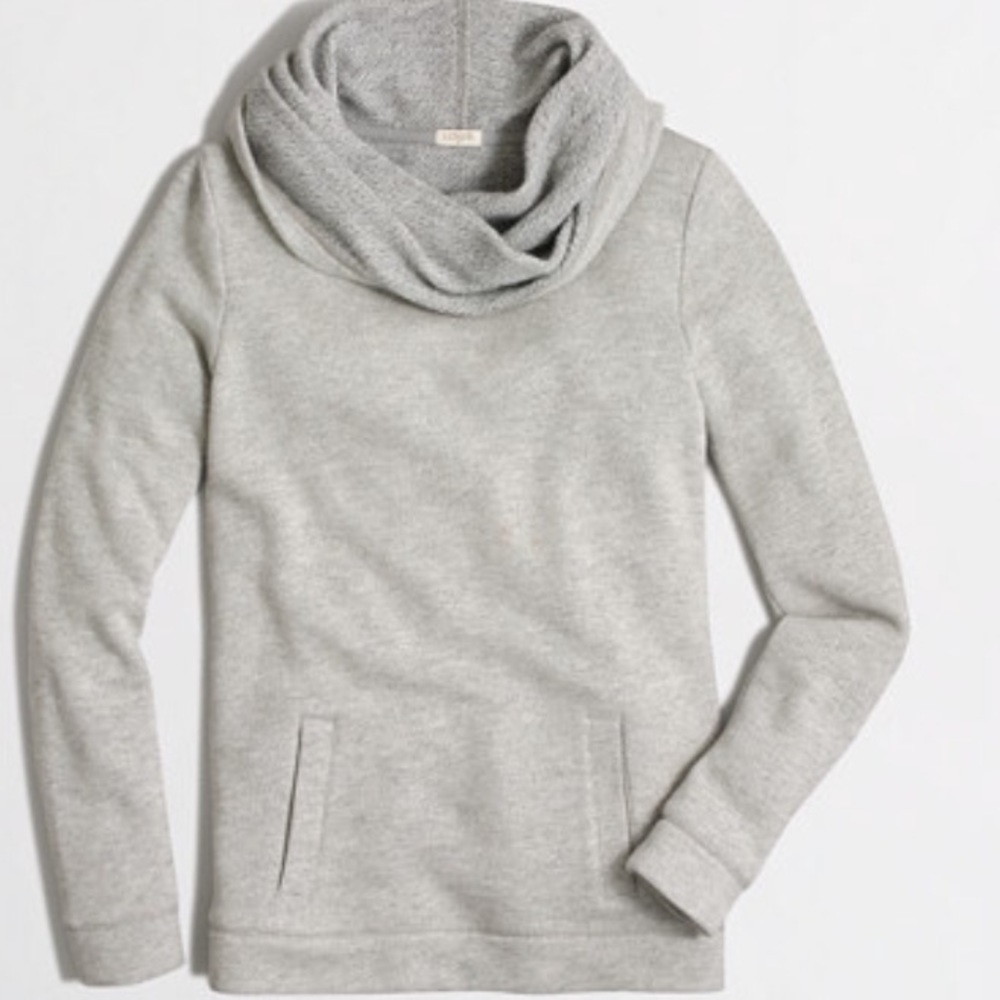 J. Crew Funnel neck hoodie