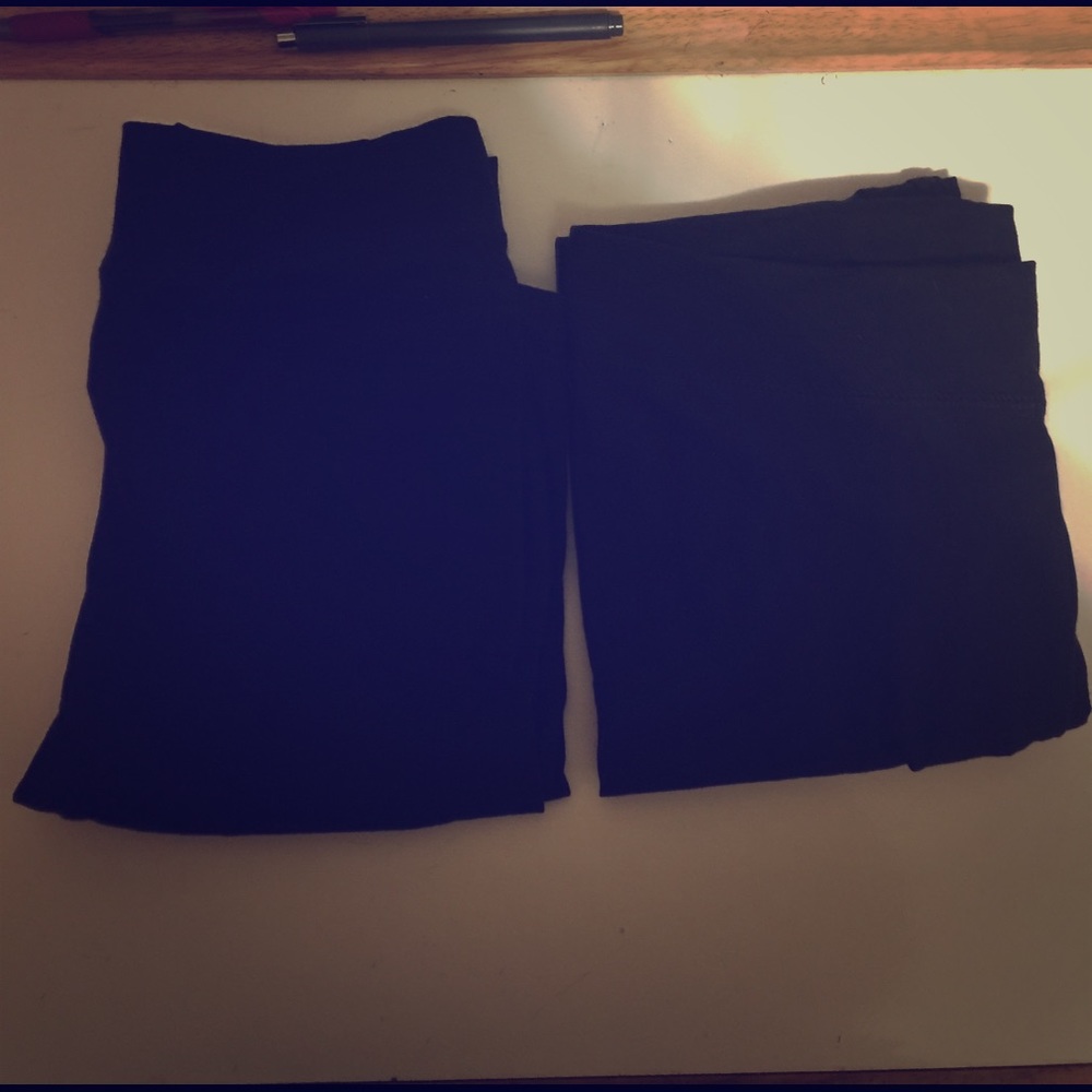 Two pairs of Wet Seal Black Leggings