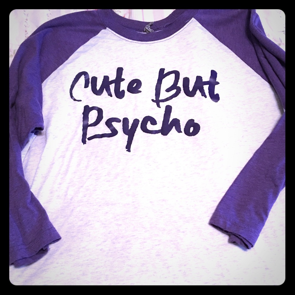 Baseball style shirt. Super cute!