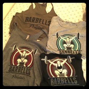 Barbells & Ponytails Tanks & MuscleT
