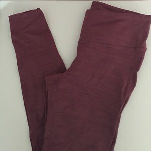 Athleta berry leggings 💖