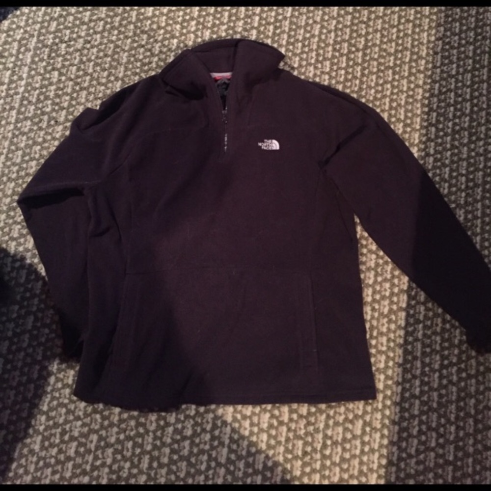 Plum color north face pullover