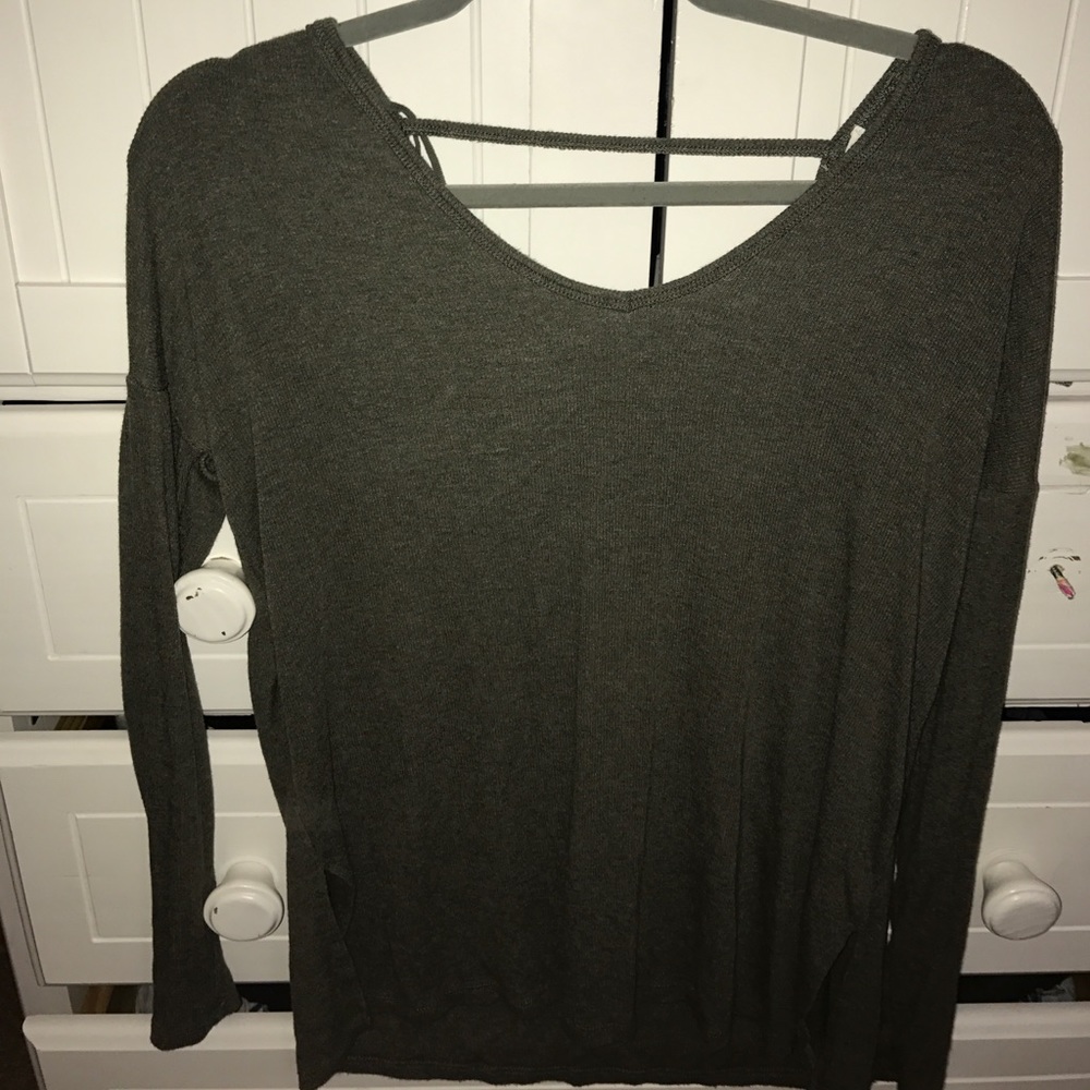 Olive green long sleeve