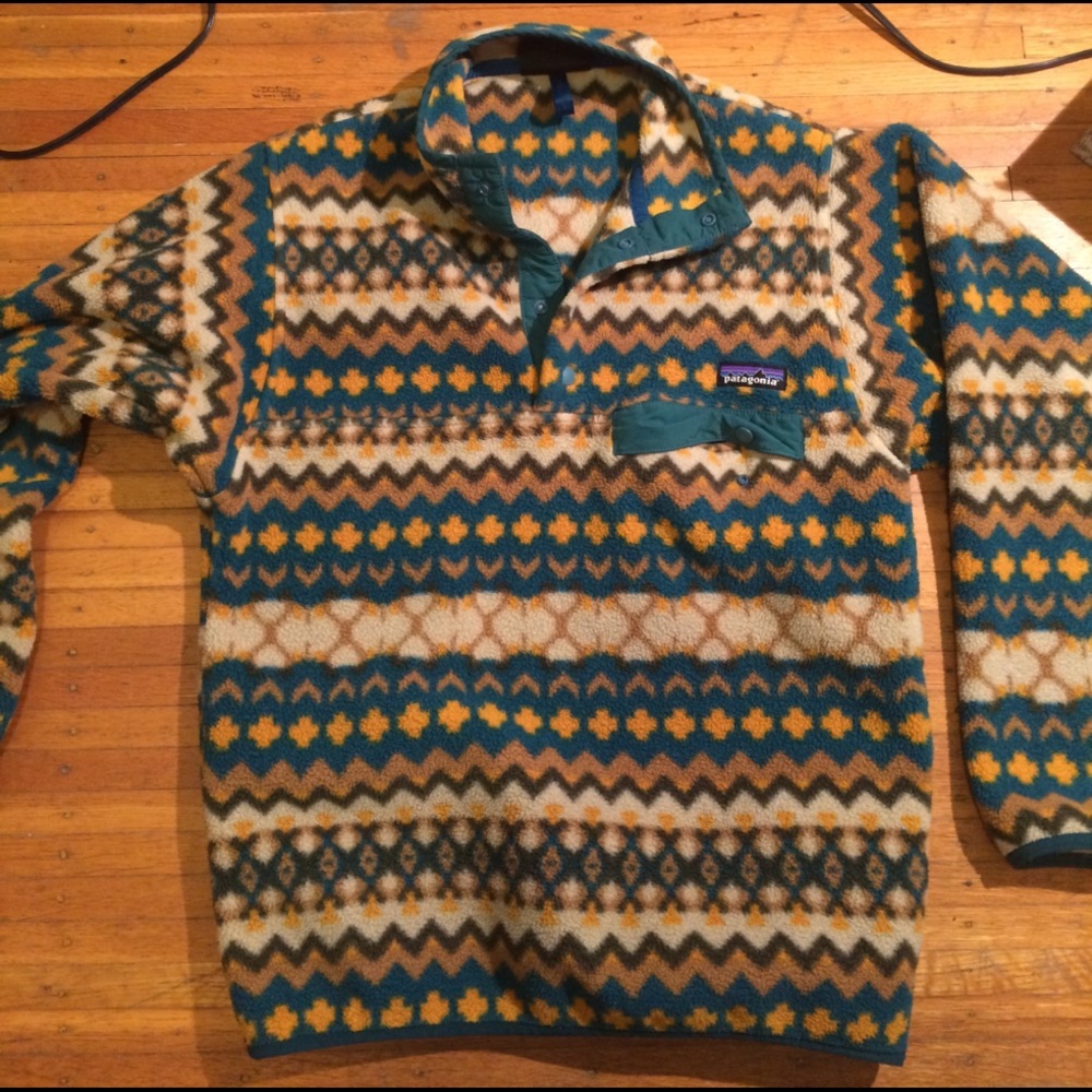 Patagonia men's synchilla snap T