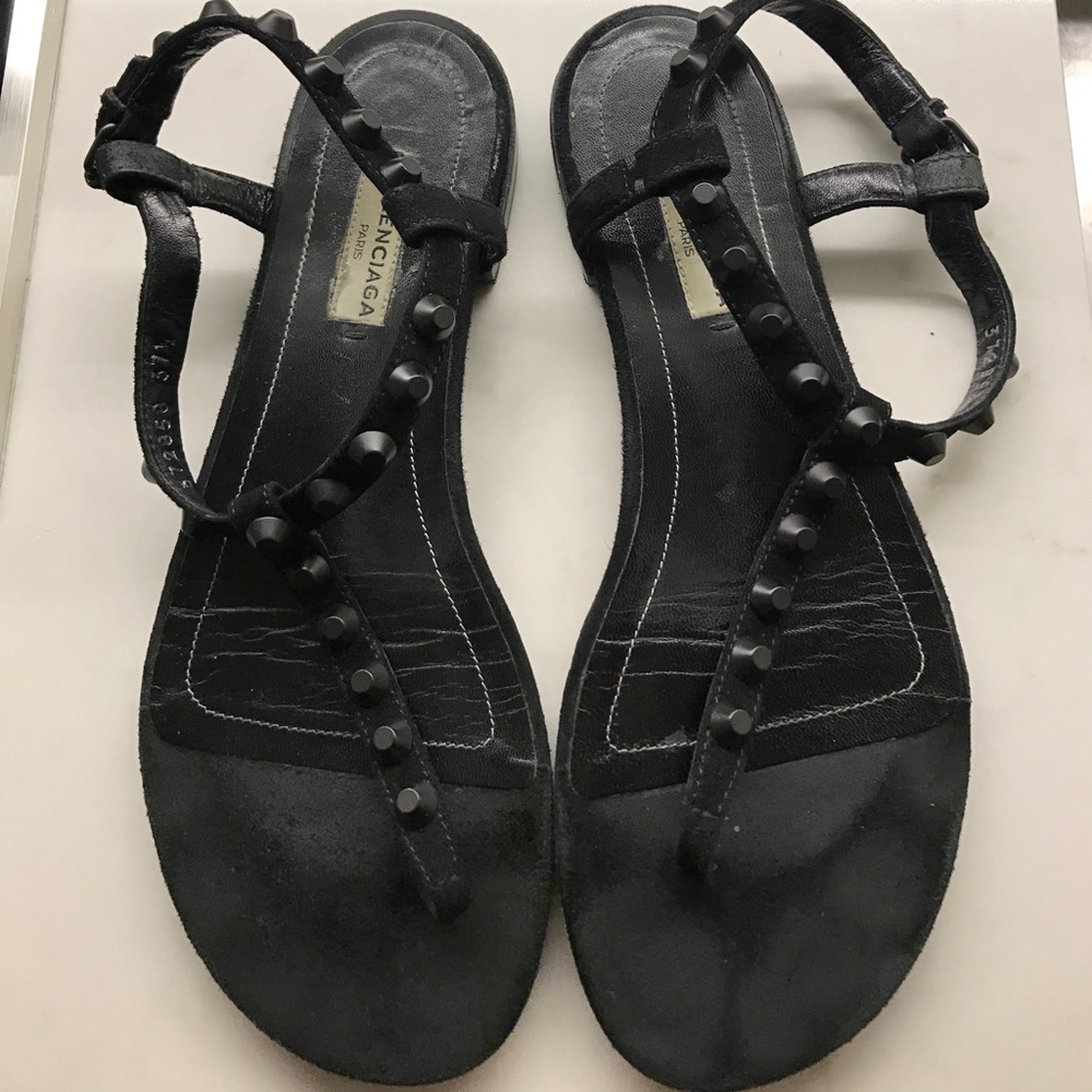 Balenciaga Rock Stud Sandals