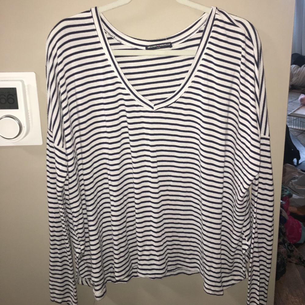 Long sleeve brandy melville shirt